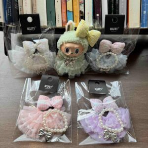 A203 Doll outfit princess dress with necklace