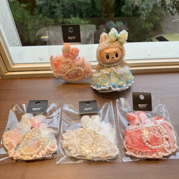 handmade floral dress outfit for doll