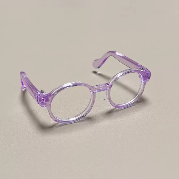 colorful glasses for doll
